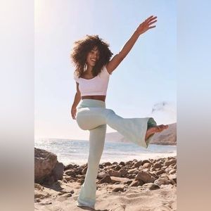 NWT Free People Rich Soul Flare Leggings